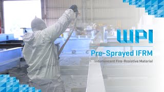 PreSprayed Intumescent FireResistive Material IFRM [upl. by Jonme206]