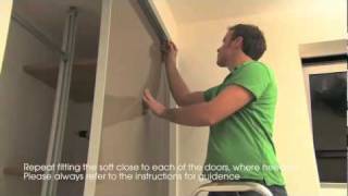 Fitting Sliding Wardrobes soft close from SlideWardrobesdirectmov1mp4 [upl. by Desmond]