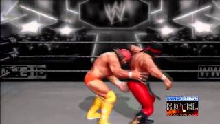 WWE All Stars Macho Man Randy Savage Entrance amp Finisher [upl. by Clara]