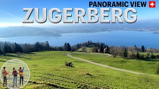 Beautiful Zugerberg Hike with stunning Panoramic Views Of Lake Zug Switzerland [upl. by Agace124]