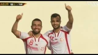 CAN 2017 Djibouti 03 Tunisie  But de Taha Yassine Khenissi ᴴᴰ 59 03062016 [upl. by Belier]