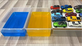 Sports SUVs Sedan And Minivans From A Huge Box  Model Cars Collections [upl. by Enneillij729]