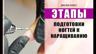 Как подготовить ногти к наращиванию на верхние формы [upl. by Gildea]