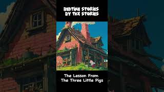 Bedtime Story For Kids  The Lesson From The Three Little Pigs  TKX Stories bedtimestories [upl. by Kieran]