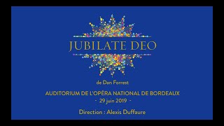 Jubilate Deo  Dan Forrest  Le Chœur Voyageur amp Cathedra  4eme mouvement [upl. by Alaj]