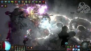 Cold Dot Occultist League Starter 5 Divines Build [upl. by Inilahs733]