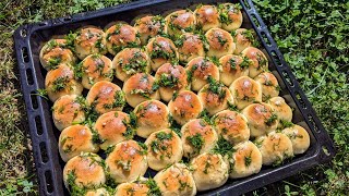 KräuterKnobiWolken aromatisch und luftig HefeteigBrötchen zum Verlieben [upl. by Jo-Ann]