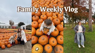 OCTOBER WEEKLY VLOG  PUMPKIN PICKING BEACH TRIP amp GARDEN CENTRES [upl. by Lynnea]