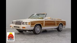 1986 Chrysler Lebaron [upl. by Lahcym581]