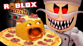 IM NOT A PIZZA TOPPING  Papa Pizzas Pizzaria Scary Obby [upl. by Aivax]