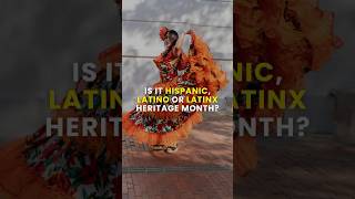 Is it Hispanic Latino or Latinx Heritage month hispanicheritagemonth culturalheritage shorts [upl. by Leon]