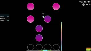 meganeko  Feral Osu edit  444★  9699  OsuMania [upl. by Katlin]