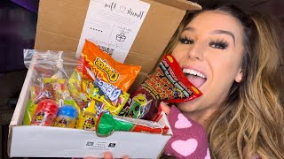 TRYING THE VIRAL TIKTOK CHAMOY PICKLE KIT FOR THE FIRST TIME EVER [upl. by Ellenad]