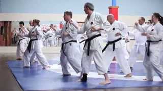 Sensei Linda Marchant at Shudokan Family Karate Centre HD [upl. by Yelekreb]