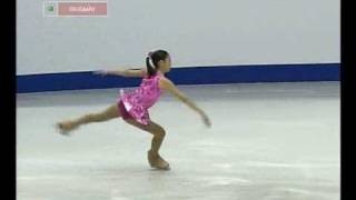 Mirai Nagasu  2008 Junior Worlds SP [upl. by Emersen]