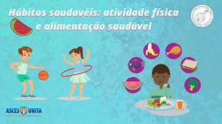 🍉Hábitos Saudavéis Atividade Física e Alimentação Saudável [upl. by Fretwell]