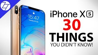 iPhone XS amp XS Max  30 Things You Didnt Know [upl. by Quartas290]