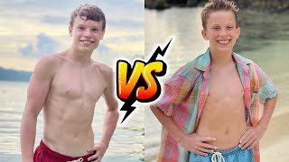 Paxton Myler VS Ashton Myler Extreme Transformations 🎀 From Baby To 2024 [upl. by Adnar828]