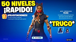 TRUCO REAL Como CONSEGUIR MUY RAPIDO la SKIN de FELINA en FORTNITE 🎁🔥 GRATIS PARA TODOS [upl. by Ahseinek]