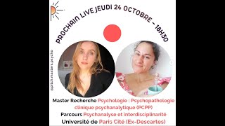 M2 Recherche Psychanalyse et interdisciplinarité  Paris Cité Campus Boulogne [upl. by Kilah936]