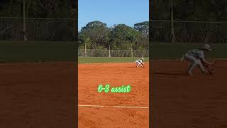 63 assist shorts shortstops baseball mlb hardworkgodfirst john316 [upl. by Eralcyram]