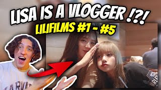 South African Reacts To To ALL BLACKPINK LISA  LiliFilms 1  5 [upl. by Deutsch]