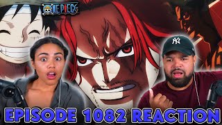 SHANKS MAKES HIS PRESENCE KNOWN One Piece Episode 1082 REACTION [upl. by Eive]