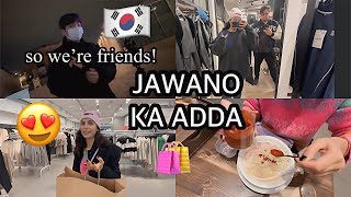 🇰🇷DOWNTOWN SHOPPING AT ZARA  ACC Tour [upl. by Marashio433]