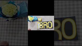 DIY Birthday gifts for brother🥰 youtubeshorts viralvideo shorts shortvideo birthday diy art [upl. by Cottle]