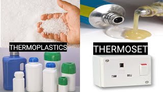 Thermoplastics and Thermosetting Plastics  Meaning difference uses [upl. by Alrrats]