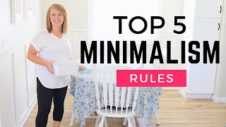 My 5 Favorite Minimalism Rules [upl. by Orson]