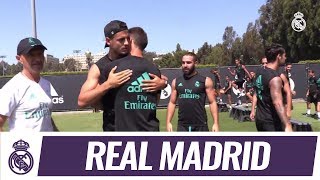 Álvaro Morata bids farewell to Real Madrid teammates and staff [upl. by Lananna]