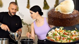 Gâteau ChocolatCafé au Coeur Coulant 😍🍫 et Riz Sauté aux Scampis   Live Cuisine 4 replay [upl. by Crystie]