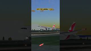 Air Arabia A320 Smoothest Landing Ever aviation avgeek a320 flightsimulator landing rfs plane [upl. by Modnarb]