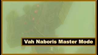 Breath of the Wild  Divine Beast Vah Naboris  Master ModeNo Commentary [upl. by Massey]