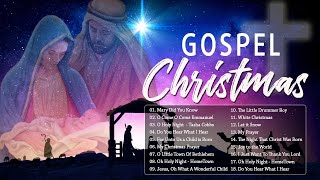 New Christmas Gospel Songs🎁❄Top 20 Best Songs Of Gospel Christmas Music🎄 [upl. by Arrat]