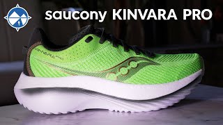 Saucony Kinvara Pro First Look  A Carbon Plated Kinvara for 2023 [upl. by Assirak225]