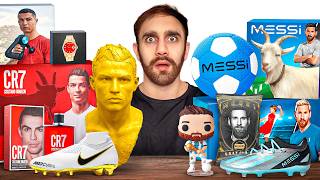 Every Messi vs Ronaldo Product [upl. by Nezam170]