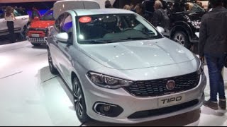 Fiat Tipo Sedan 2016 In detail review walkaround Interior Exterior [upl. by Anires409]