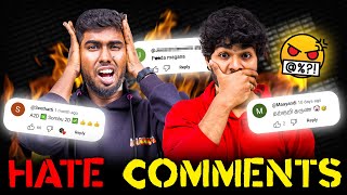 Reacting To Hate Comments Ft A2DChannel [upl. by Alleinnad]