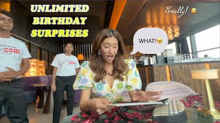 UNLIMITED BIRTHDAY SURPRISES  MrMNV [upl. by Einnoc]