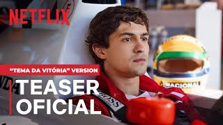 Senna  Teaser Oficial  Tema Da Vitória Edition fanmade version [upl. by Aticnemrac]