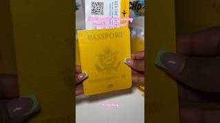 Custom passport card party favors for traveling guest 🎉 [upl. by Adnerol]