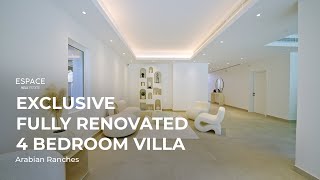 Fully Renovated Villa in Alvorada Arabian Ranches [upl. by Casilda]