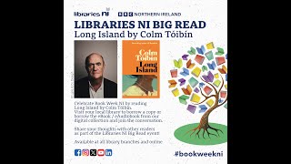 Book Week NI  Interview with Colm Tóibín [upl. by Rutherfurd251]