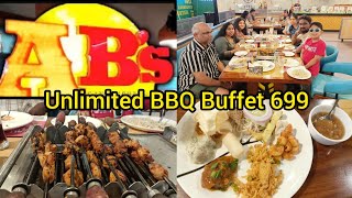 Absolute Barbecue Unlimited Buffet in Velachery Chennai ABs BarbecueUnlimited BBQ Buffetfood vlog [upl. by Kenelm]