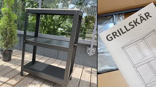 Outdoor Kitchen Island IKEA GRILLSKÄR [upl. by Laro6]