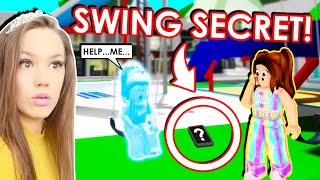 NEW HAUNTED SWING SECRET in BROOKHAVEN with IAMSANNA Roblox [upl. by Lakym]