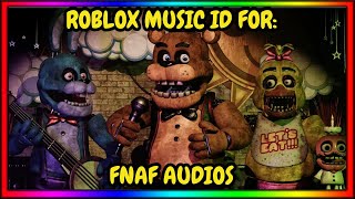 FNAF ROBLOX MUSIC IDCODE  FEBRUARY 2024  WORKING [upl. by Mauer801]