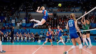 TOP 20 Legendary Womens Volleyball Spikes Of All Time HD [upl. by Alcott]